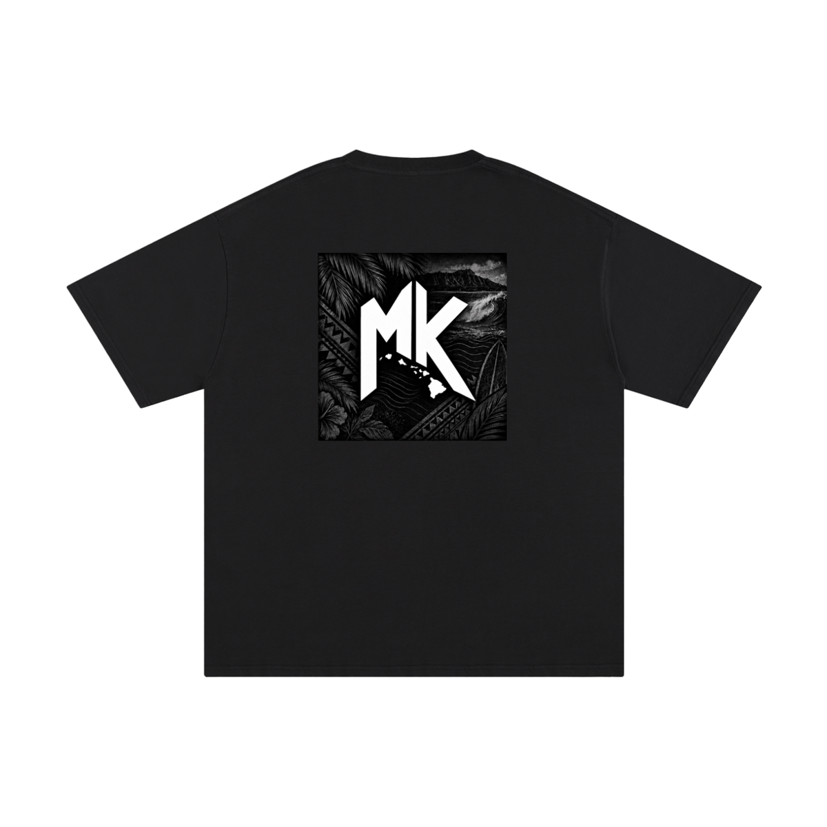 MK Island Frame Black Tee