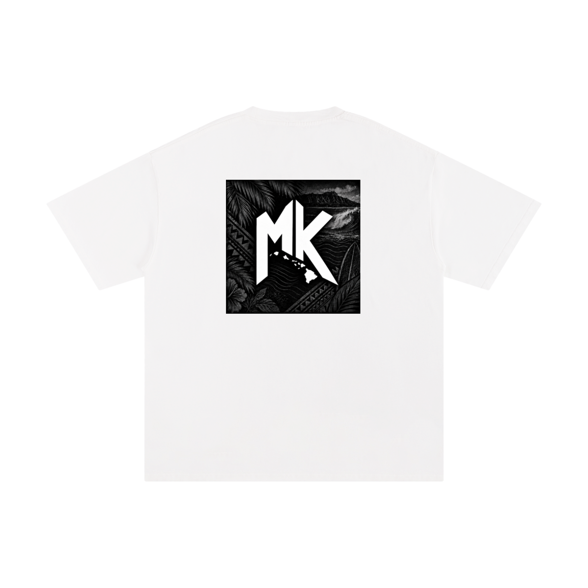 MK Island Frame Black Tee