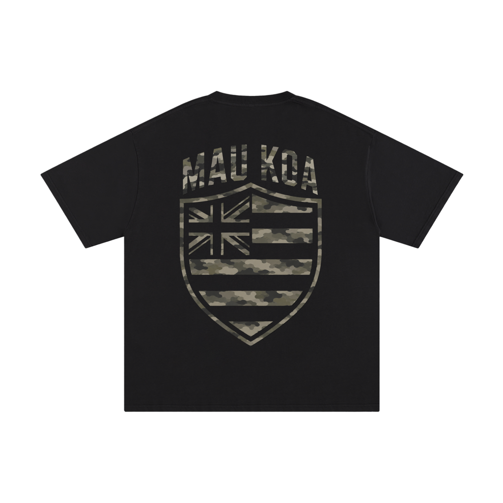 Koa Shield Tee Black