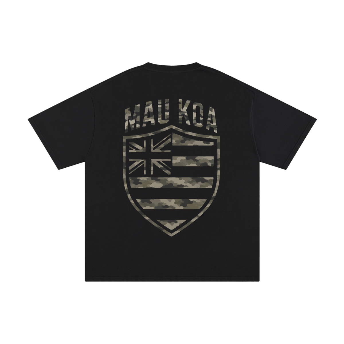 Koa Shield Tee Black
