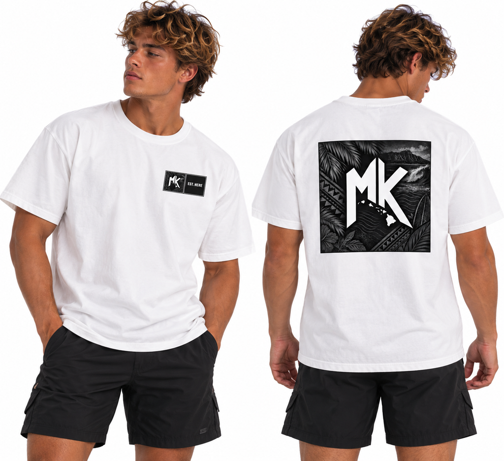 MK Island Frame White Tee
