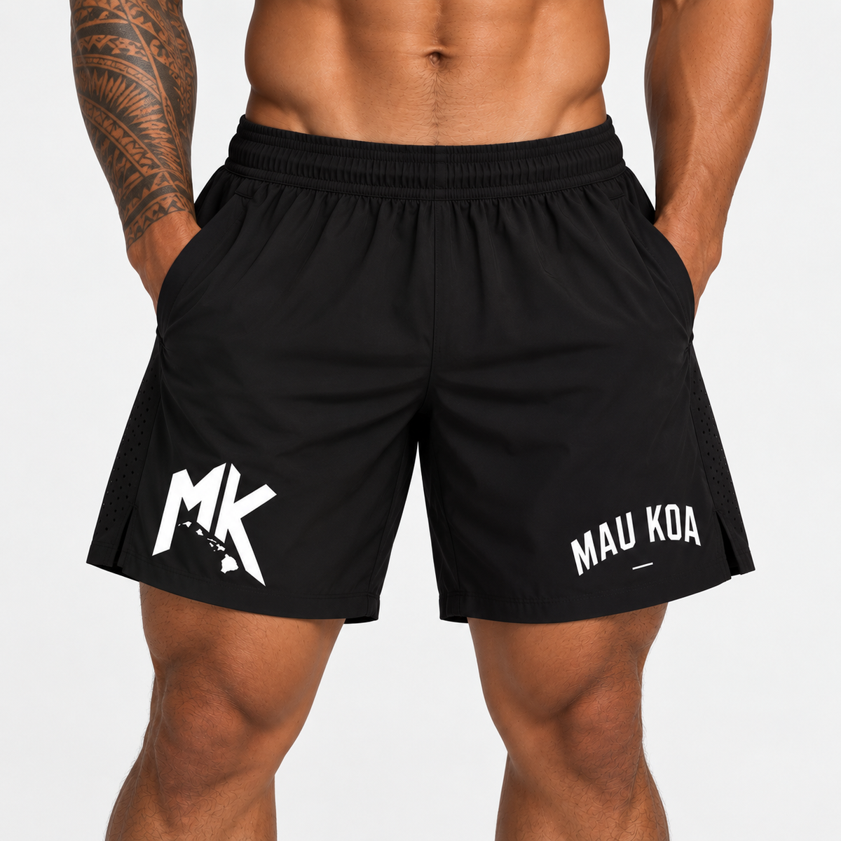 Mau Koa Slim Fit Performance Shorts